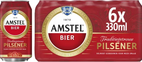 Amstel Pilsener Bier Blik
