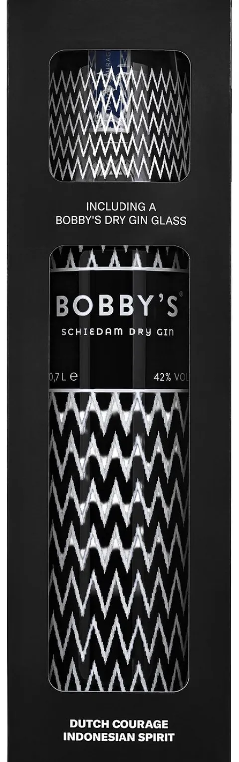 Bobby's Dry met glas